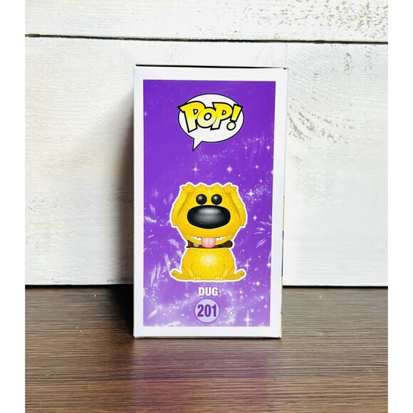 Funko Pop! Disney #201 DUG - UP (Flocked) Hot Topic Exclusive Vaulted - Picture 4 of 6